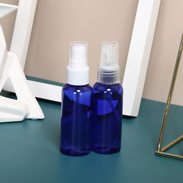 2x 50ml mini refillable empty spray bottles plastic perfume containers atomizer lotion dispenser bottle rotate
2x 50ml mini refillable empty spray bottles plastic perfume containers atomizer lotion dispenser bottle rotate