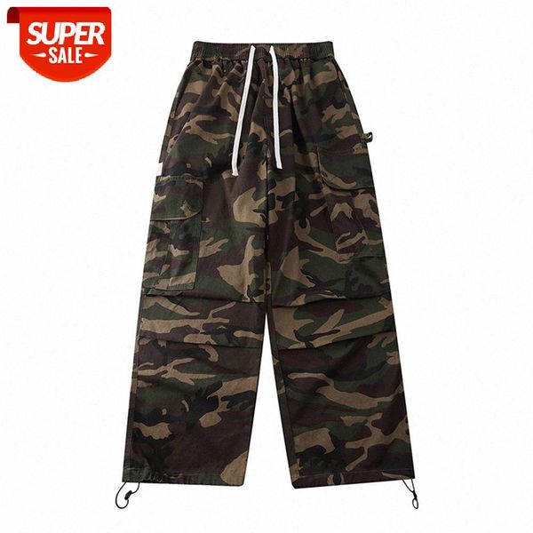 wind multi-pocket camouflage overalls men's loose straight-leg trousers casual drawstring #5v0l, Black
wind multi-pocket camouflage overalls men's loose straight-leg trousers casual drawstring #5v0l, Black