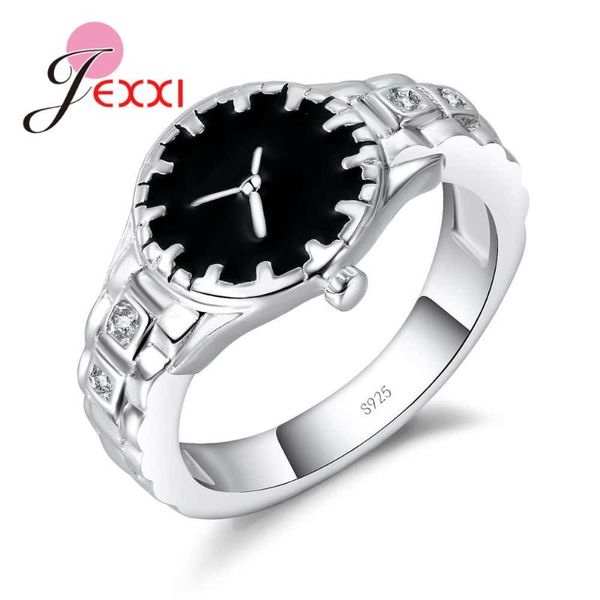 cluster rings punk style fashion watch shape 925 sterling silver for women and men party accessory ring jewellery, Golden;silver
cluster rings punk style fashion watch shape 925 sterling silver for women and men party accessory ring jewellery, Golden;silver