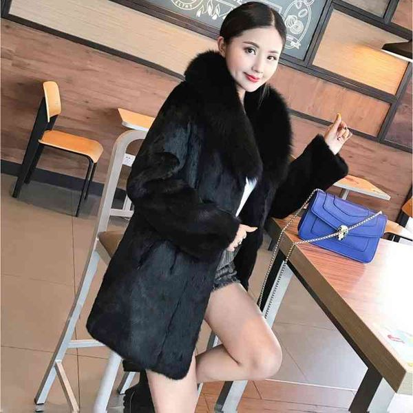 women's wool & blends autumn winter mink fur female faux coats long section large size with collar hooded fake outwears d449 j, Black
women's wool & blends autumn winter mink fur female faux coats long section large size with collar hooded fake outwears d449 j, Black