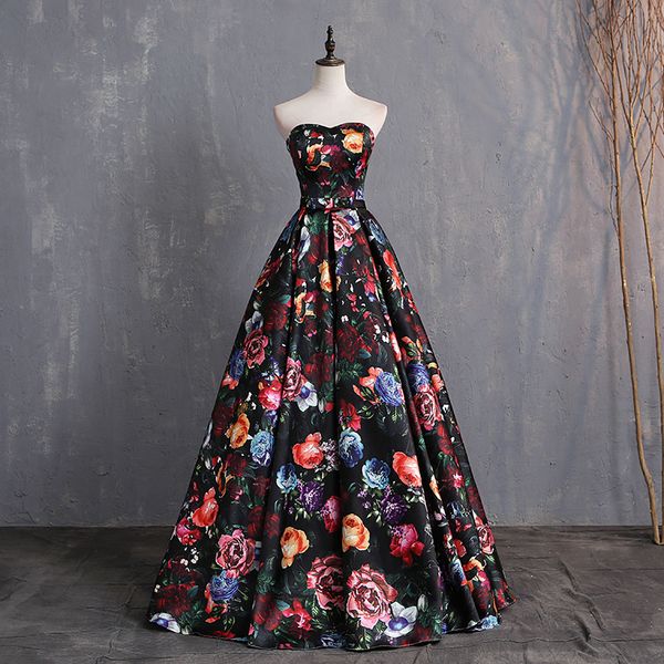 2021 new floral printed african evening es f ball gown belt empire waist long prom party gowns vestido de formatura ms8l, Black;red
2021 new floral printed african evening es f ball gown belt empire waist long prom party gowns vestido de formatura ms8l, Black;red