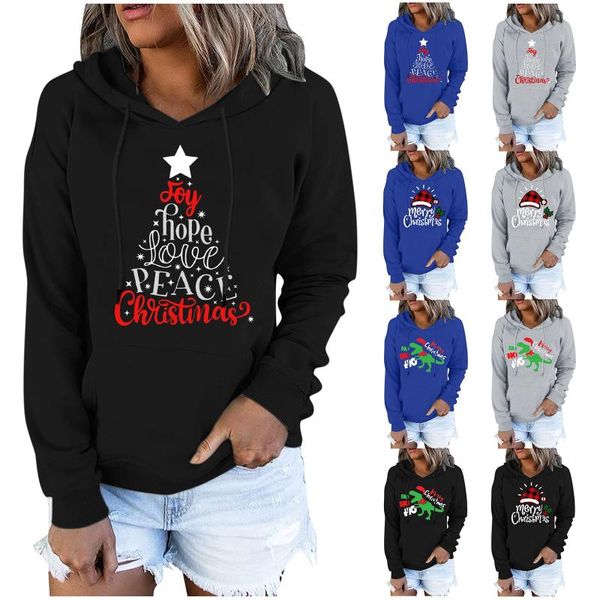 women's hoodies & sweatshirts christmas sweatshirt casual letter print pullover hoodie blouse autumn female loose #8, Black
women's hoodies & sweatshirts christmas sweatshirt casual letter print pullover hoodie blouse autumn female loose #8, Black