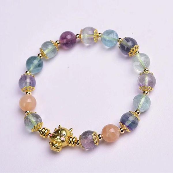 beaded, strands colorful fluorite bracelet for round natural purple beads ohm charm jewelry fit women girls fovers friend, Black
beaded, strands colorful fluorite bracelet for round natural purple beads ohm charm jewelry fit women girls fovers friend, Black