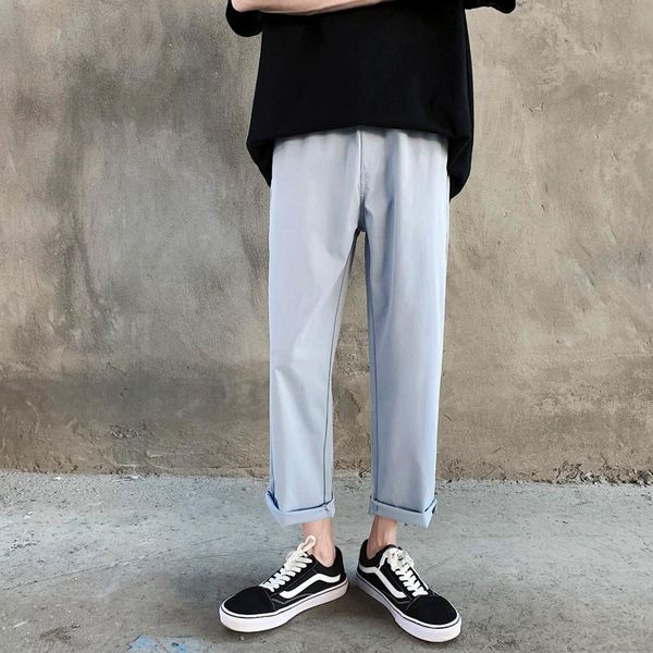 summer thin casual pants men's korean fashion loose business suit pants men's harajuku streetwear ankle-length men, Black
summer thin casual pants men's korean fashion loose business suit pants men's harajuku streetwear ankle-length men, Black