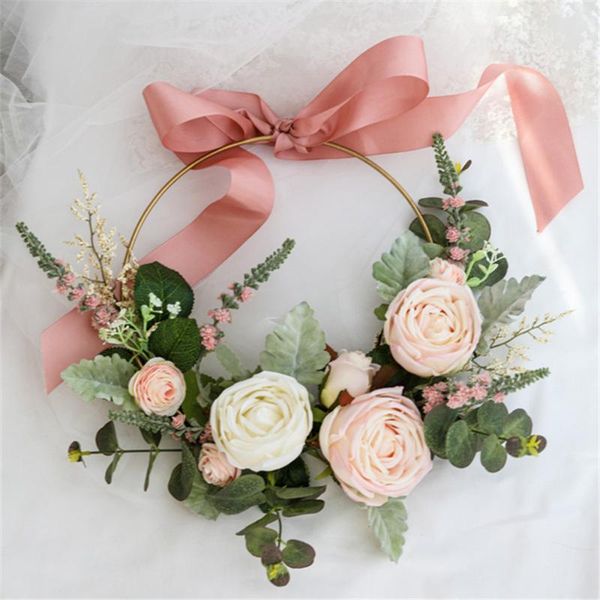 wedding flowers sesthfar dusty rose pink bridal bouquet loop hand holding flower round gold metal ins romantic pography accessories
wedding flowers sesthfar dusty rose pink bridal bouquet loop hand holding flower round gold metal ins romantic pography accessories