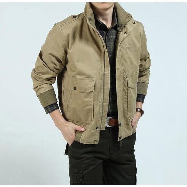 men's jackets military style brand men casual jacket clothing outdoors business jaqueta pure cotton, Black;brown
men's jackets military style brand men casual jacket clothing outdoors business jaqueta pure cotton, Black;brown