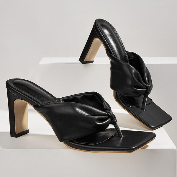2021 women slippers fashion open toe ladies thick high heels sandals shoes solid female flip flops casual party woman slippers, Black
2021 women slippers fashion open toe ladies thick high heels sandals shoes solid female flip flops casual party woman slippers, Black