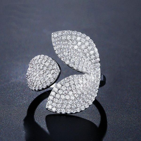 wedding rings bilincolor luxury zirconia silver leaf for women finger open adjustable womens jewelry, Slivery;golden
wedding rings bilincolor luxury zirconia silver leaf for women finger open adjustable womens jewelry, Slivery;golden