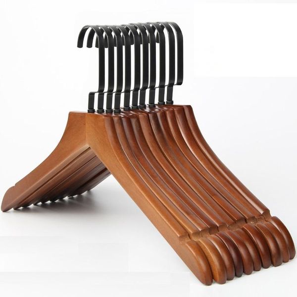 hangers & racks 10pcs/set extra-wide solid wood and metal hook wooden with notches non-slip for clothes w2760
hangers & racks 10pcs/set extra-wide solid wood and metal hook wooden with notches non-slip for clothes w2760