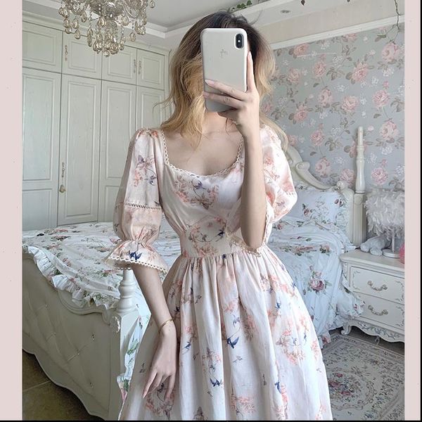 vintage french style women dresses 2021 new half sleeve square colar dress retro floral print woman summer dress femme vestidos, Black;gray
vintage french style women dresses 2021 new half sleeve square colar dress retro floral print woman summer dress femme vestidos, Black;gray