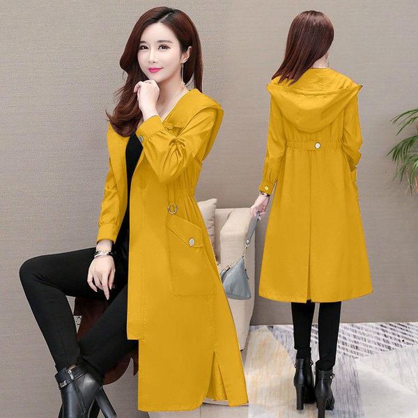 2021 spring autumn classic long trench coat women casual thin windbreaker female overcoat pullover coat, Tan;black
2021 spring autumn classic long trench coat women casual thin windbreaker female overcoat pullover coat, Tan;black