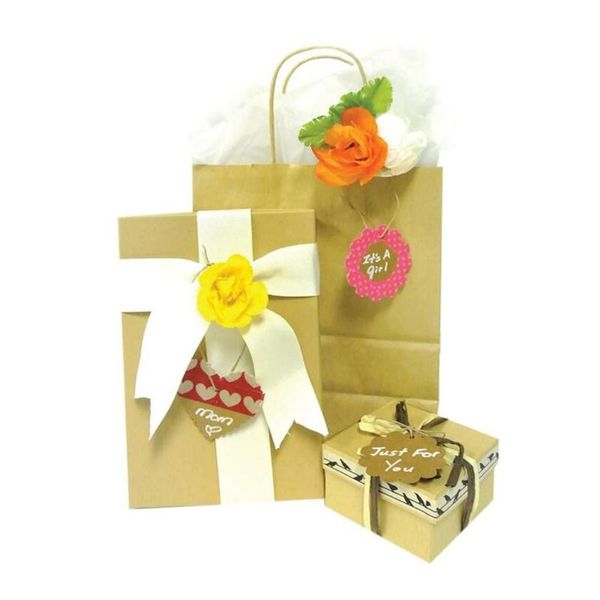 gift wrap 100pc kraft handmade label rustic flower brown wedding favors birthday party decorative hanging tag diy packaing card
gift wrap 100pc kraft handmade label rustic flower brown wedding favors birthday party decorative hanging tag diy packaing card