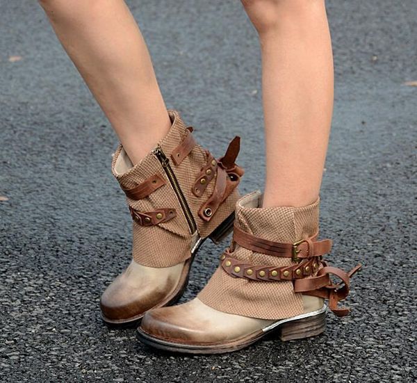 boots leather bracelets from women's round foot ankle cowboy style ladies med heel martin tornozelo fixed size 42 zcox, Black
boots leather bracelets from women's round foot ankle cowboy style ladies med heel martin tornozelo fixed size 42 zcox, Black