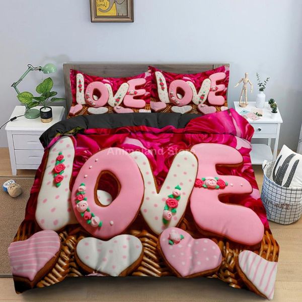 bedding sets love flower dessert set 3d bed linen quilt duvet cover home textile decor twin single king size romantic
bedding sets love flower dessert set 3d bed linen quilt duvet cover home textile decor twin single king size romantic
