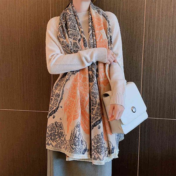 color graffiti imitation cashmere scarf female and new fashion warm thickened double-sided shawl, Blue;gray
color graffiti imitation cashmere scarf female and new fashion warm thickened double-sided shawl, Blue;gray