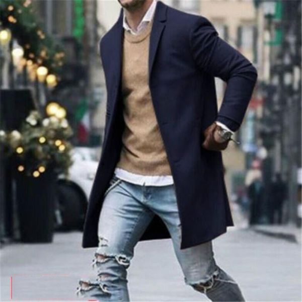 men's jackets men coat winter wool blends trench lapel outwear warm overcoat long jacket peacoat, Black;brown
men's jackets men coat winter wool blends trench lapel outwear warm overcoat long jacket peacoat, Black;brown