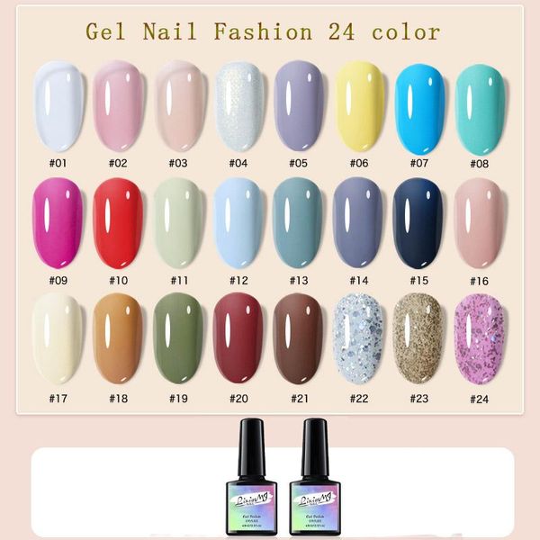 nail gel 24 color 8ml polish plastic bottle maeffect nowipe soak off uv led lacquer varnish, Red;pink
nail gel 24 color 8ml polish plastic bottle maeffect nowipe soak off uv led lacquer varnish, Red;pink