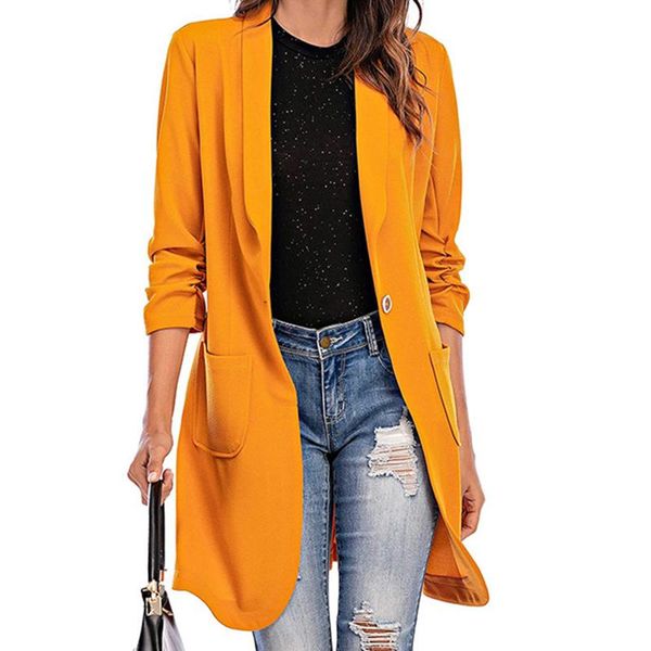women's suits & blazers women blazer casual long sleeve slim jackets open front office lady suit jacket lapel coat cardigan formal, White;black
women's suits & blazers women blazer casual long sleeve slim jackets open front office lady suit jacket lapel coat cardigan formal, White;black