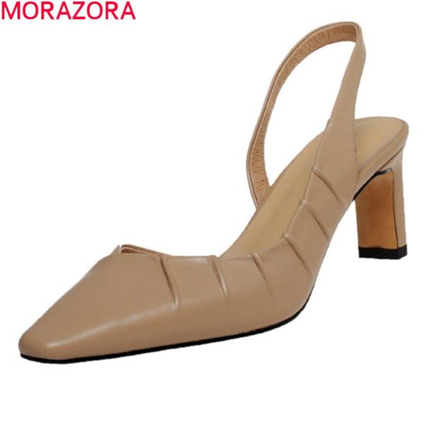 sandals morazora arrival genuine leather women summer fashion high heels ladies shoes simple party dress, Black
sandals morazora arrival genuine leather women summer fashion high heels ladies shoes simple party dress, Black