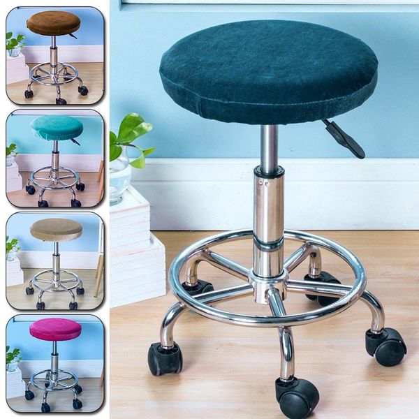 round chair cover elastic bar stool cover anti-dirty seat solid color removable chair protector home office decor
round chair cover elastic bar stool cover anti-dirty seat solid color removable chair protector home office decor