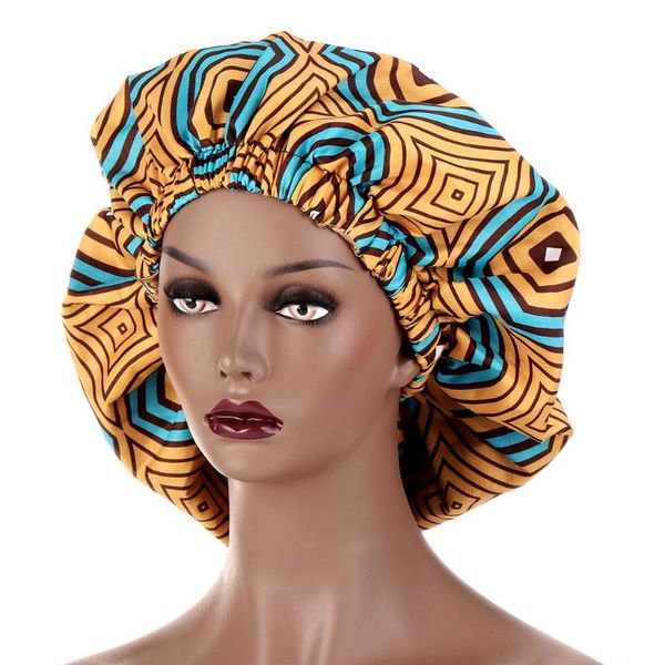 beanie/skull caps selling extra large african print double nightcap printed pattern fashion wide-brimmed cap hair guard, Blue;gray
beanie/skull caps selling extra large african print double nightcap printed pattern fashion wide-brimmed cap hair guard, Blue;gray