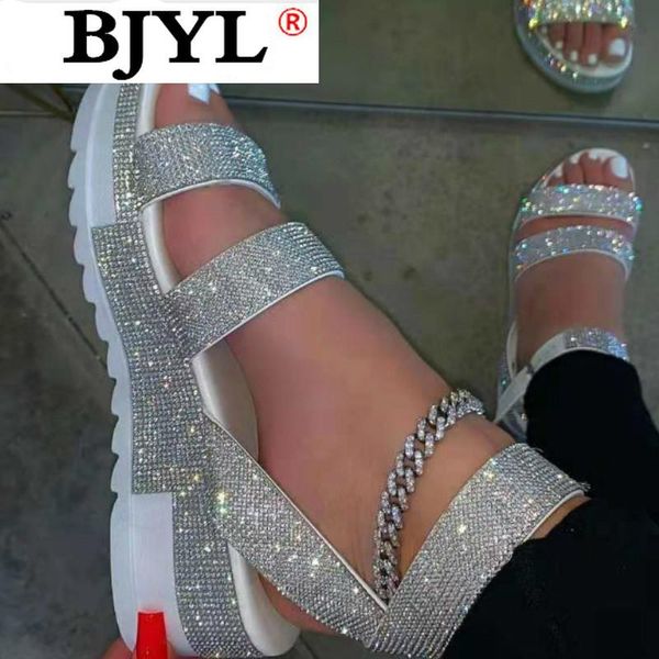 2021 summer women sandals fashionable rhinestone women platform sandals outer wear comfortable walking buckle, Black
2021 summer women sandals fashionable rhinestone women platform sandals outer wear comfortable walking buckle, Black