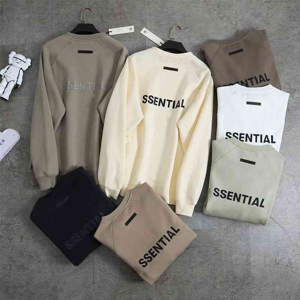 ess autumn winter plush sweater stamping silicone letters loose medium european style men's and women's sports long sleeved, Black
ess autumn winter plush sweater stamping silicone letters loose medium european style men's and women's sports long sleeved, Black