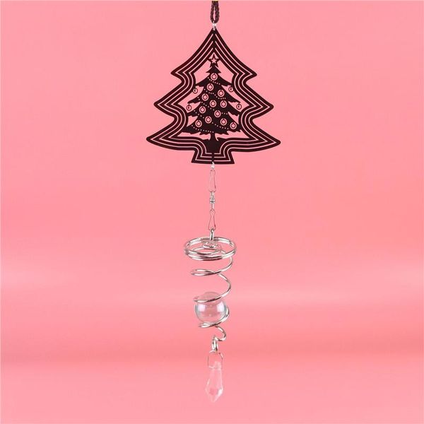 spiral rotating wind chimes metal decoration crystal ball windchimes church yard home christmas hanging pendant ornament
spiral rotating wind chimes metal decoration crystal ball windchimes church yard home christmas hanging pendant ornament