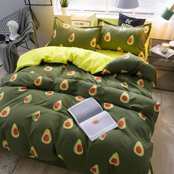 bedding sets avocado cartoon set for kids duvet cover king size printing bed green home textiles bedclothes 3/4pcs55
bedding sets avocado cartoon set for kids duvet cover king size printing bed green home textiles bedclothes 3/4pcs55