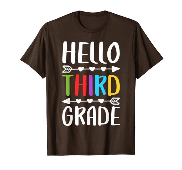Hello Third Grade T-Shirt 3rd Grade Teacher Student Gift T-Shirt, Mainly pictures
Hello Third Grade T-Shirt 3rd Grade Teacher Student Gift T-Shirt, Mainly pictures