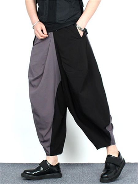men's pants summer ice silk thin material low grade harun color trend hairdresser fashion loose small foot radish, Black
men's pants summer ice silk thin material low grade harun color trend hairdresser fashion loose small foot radish, Black