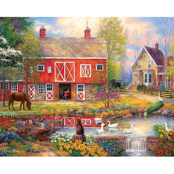 paintings 40x50cm country living diy frame picture oil painting by numbers landscape canvas acrylic wall home decoration
paintings 40x50cm country living diy frame picture oil painting by numbers landscape canvas acrylic wall home decoration