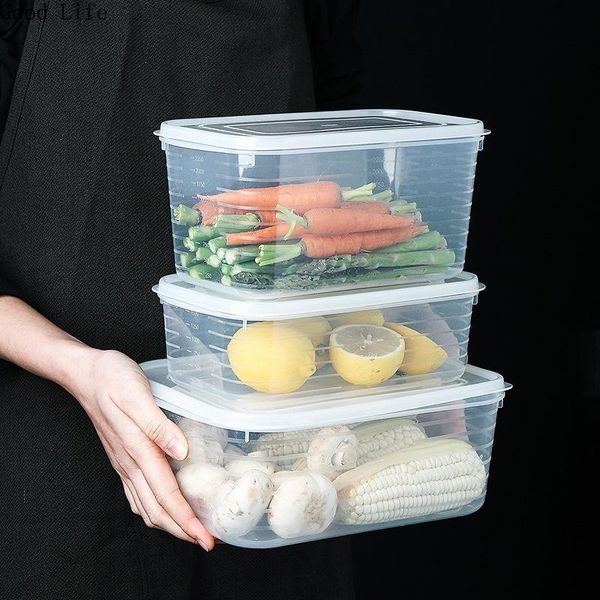 storage bottles & jars food grade pp plastic fresh-keeping box rectangular transparent large thick sealed with lid
storage bottles & jars food grade pp plastic fresh-keeping box rectangular transparent large thick sealed with lid