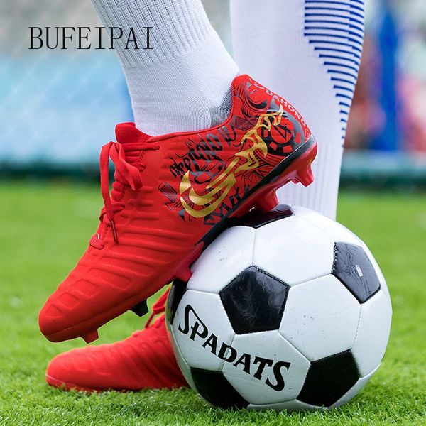 bufeipai outdoor men boys soccer shoes football boots high ankle kids cleats training sport sneakers size 35-45 dropshipping
bufeipai outdoor men boys soccer shoes football boots high ankle kids cleats training sport sneakers size 35-45 dropshipping