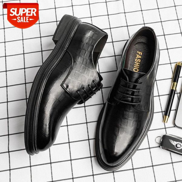 business men's shoes, formal wear, casual british breathable trend real cowhide, korean leather men #p65w, Black
business men's shoes, formal wear, casual british breathable trend real cowhide, korean leather men #p65w, Black