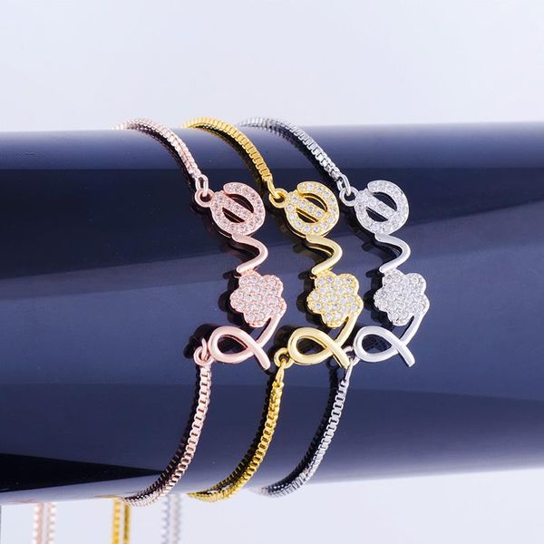 charm bracelets jewelry bijoux zircon initial love letter bracelet charms handmade copper micro pave square chain women's diy gifts, Golden;silver
charm bracelets jewelry bijoux zircon initial love letter bracelet charms handmade copper micro pave square chain women's diy gifts, Golden;silver