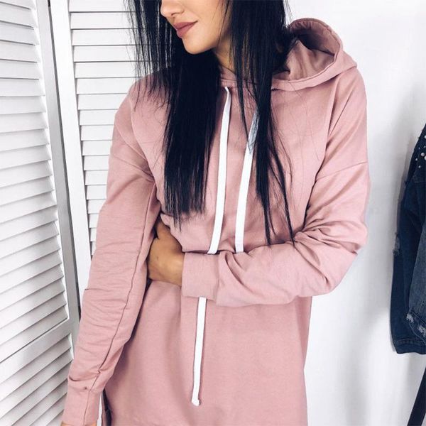 women's hoodies & sweatshirts 2021 long women autumn winter causal loose cotton solid clothing for female plus size sweatshirt, Black
women's hoodies & sweatshirts 2021 long women autumn winter causal loose cotton solid clothing for female plus size sweatshirt, Black