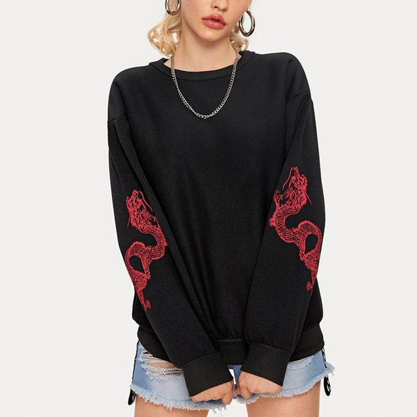 new two dragons print long sleeve crewneck sweatshirt jersey casual warm thick fleece hoodie fall winter 2021 women clothing c194 e2f2, Black
new two dragons print long sleeve crewneck sweatshirt jersey casual warm thick fleece hoodie fall winter 2021 women clothing c194 e2f2, Black