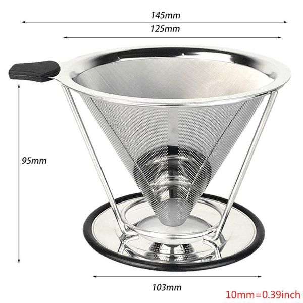 coffee filters reusable filter cone baskets mesh strainer pour over 72xf
coffee filters reusable filter cone baskets mesh strainer pour over 72xf