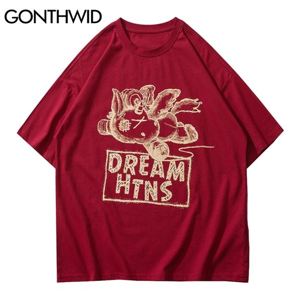 tees streetwear hip hop men summer unicorn bear print short sleeve t-shirts casual cotton harajuku loose tshirts 210602, White;black
tees streetwear hip hop men summer unicorn bear print short sleeve t-shirts casual cotton harajuku loose tshirts 210602, White;black