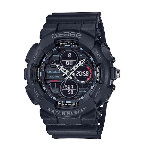 o.tage mens digital sports casual dual display multi-functions tactical wrist watch, Silver
o.tage mens digital sports casual dual display multi-functions tactical wrist watch, Silver