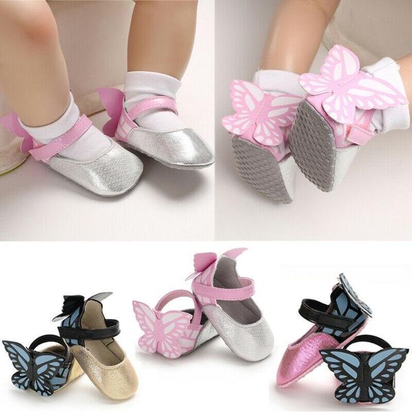 first walkers fashion infant baby girls shoes butterfly soft sole toddler crib prewalker
first walkers fashion infant baby girls shoes butterfly soft sole toddler crib prewalker