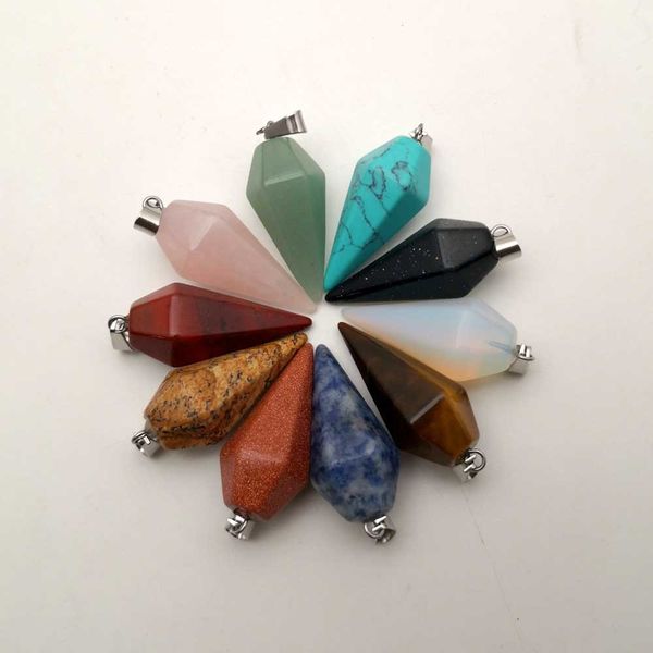 fashion hexahedral pendulum 10pc natural stone good quality mixed charms pendant for jewelry making birthday gift whole, Bronze;silver
fashion hexahedral pendulum 10pc natural stone good quality mixed charms pendant for jewelry making birthday gift whole, Bronze;silver