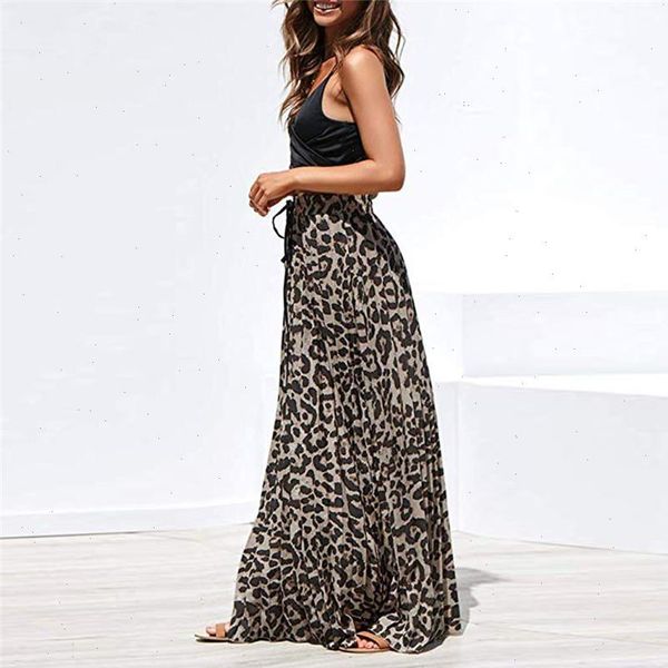 2021 summer new women bohemian leopard print pleated long skirt elegant lady drawstring high waist bohemian maxi skirt jun26, Black
2021 summer new women bohemian leopard print pleated long skirt elegant lady drawstring high waist bohemian maxi skirt jun26, Black