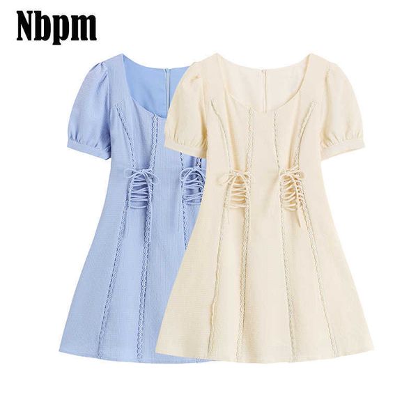 retro square collar draw string french dress fashion sweet mini dresses puff sleeves summer dresses light women's clothing 210529, Black;gray
retro square collar draw string french dress fashion sweet mini dresses puff sleeves summer dresses light women's clothing 210529, Black;gray
