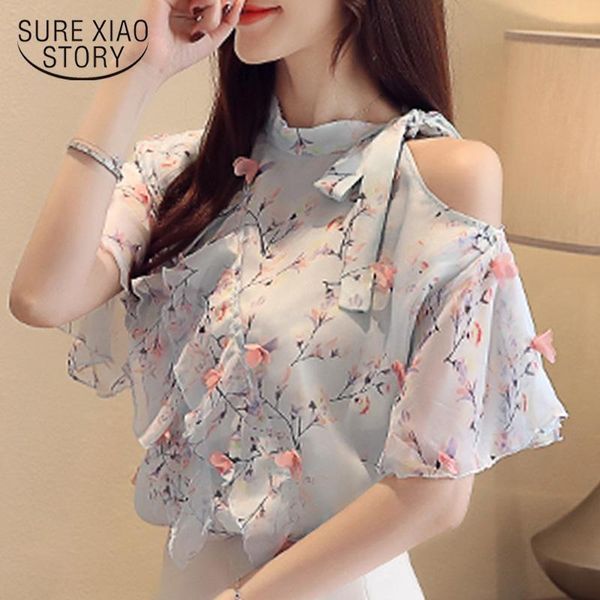 women's blouses & shirts blusas mujer de moda 2021 off shoulder print chiffon blouse short sleeve women womens and 4629 50, White
women's blouses & shirts blusas mujer de moda 2021 off shoulder print chiffon blouse short sleeve women womens and 4629 50, White