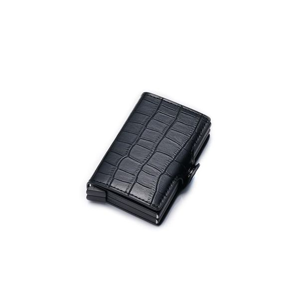 bycobecy anti rfid men leather credit card holder double layers metal id card case aluminium card protection male trave qylsoa
bycobecy anti rfid men leather credit card holder double layers metal id card case aluminium card protection male trave qylsoa