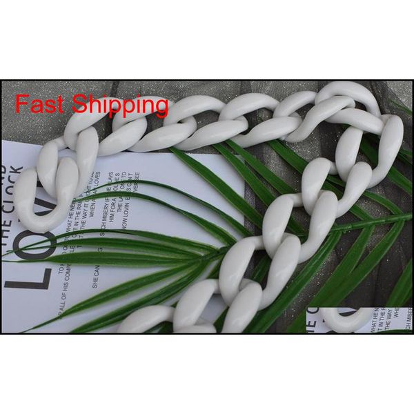 60cm big size diy acrylic resin chain bag strap handbag plastic strap fashion colorful women bag ac jlloha bdegarden, Silver
60cm big size diy acrylic resin chain bag strap handbag plastic strap fashion colorful women bag ac jlloha bdegarden, Silver