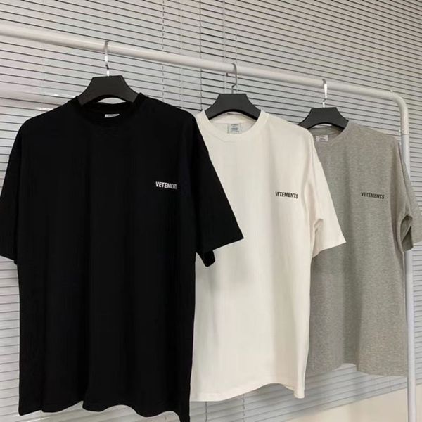 2021 new front t-shirt men women vetements t-shirts back collar tonal embroidered vtm tee ivjw, White
2021 new front t-shirt men women vetements t-shirts back collar tonal embroidered vtm tee ivjw, White