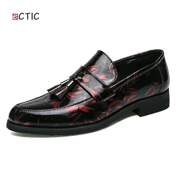 dress shoes ectic fashion patent leather formal men soft upper tassel decoration loafers worker weeding flats novelty, Black
dress shoes ectic fashion patent leather formal men soft upper tassel decoration loafers worker weeding flats novelty, Black